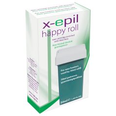  X-Epil Happy Roll - cartucho de cera depilatória - aloe vera - 50ml