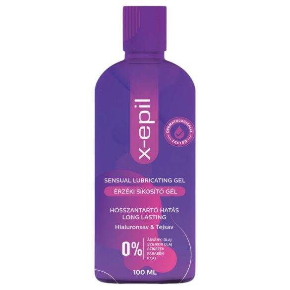 X-Epil - gel lubrificante íntimo - 100ml