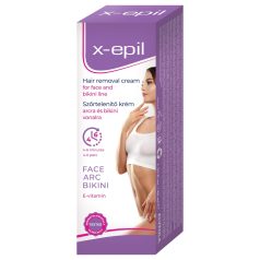 X-Epil - creme depilatório facial e virilha - 40ml