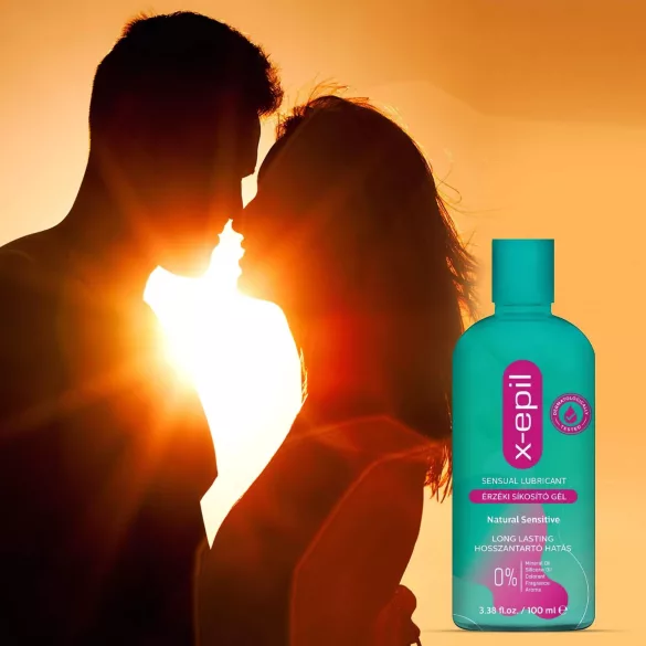 X-Epil - gel lubrificante íntimo natural e suave - 100ml