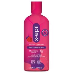X-Epil - gel lubrificante com sabor morango - 100ml