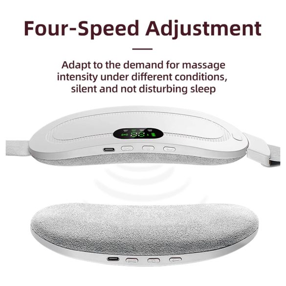 EMS - massageador menstrual recarregável - branco