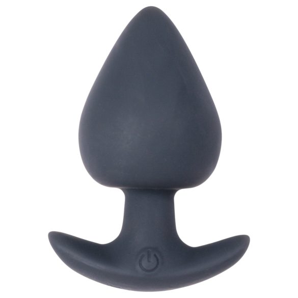Desirel Obsidian - vibrador anal inteligente - silicone preto