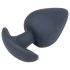 Desirel Obsidian - vibrador anal inteligente - silicone preto
