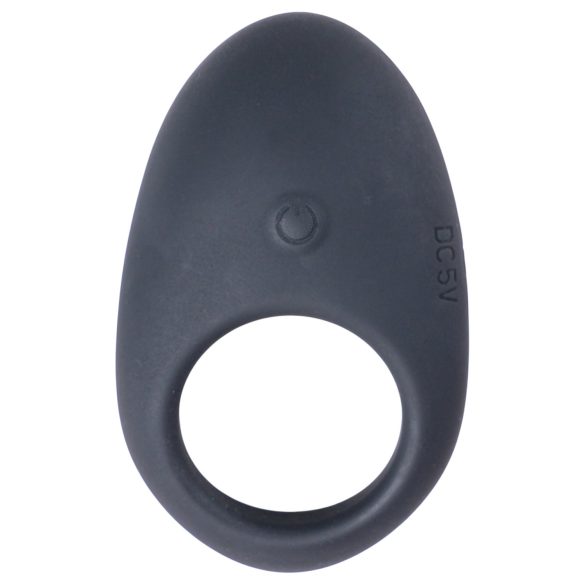 Desirel Halo - anel peniano vibratório inteligente - silicone preto