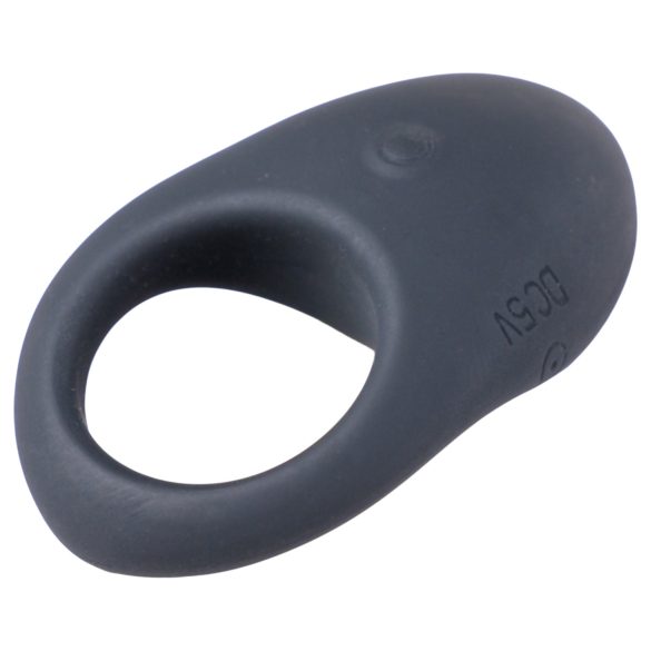 Desirel Halo - anel peniano vibratório inteligente - silicone preto