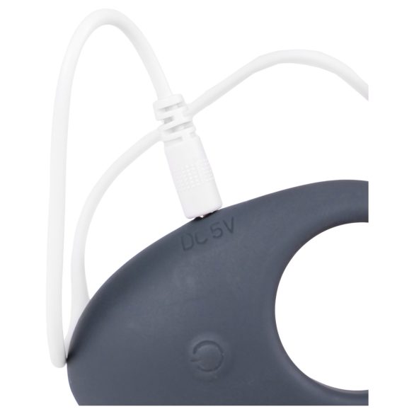 Desirel Halo - anel peniano vibratório inteligente - silicone preto