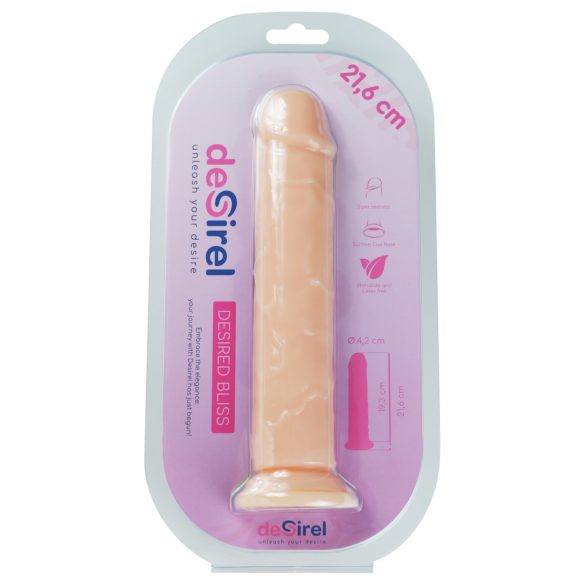 Desirel Desejo Perfeito - dildo com ventosa (natural)