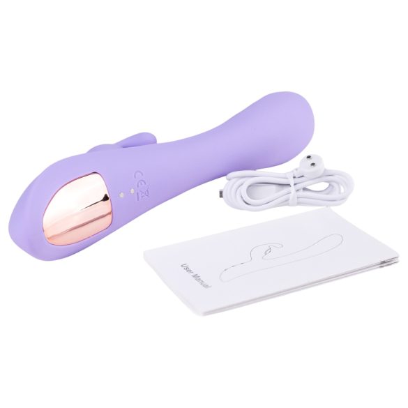 Desirel Hop & Buzz Bunny - vibrador coelho com estimulador de clitóris - lilás