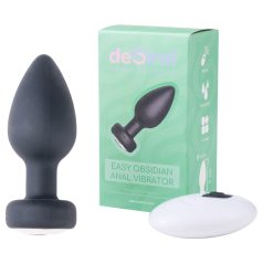   Desirel Easy Obsidian - vibrador anal recarregável controle remoto preto