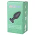 Desirel Easy Obsidian - vibrador anal recarregável controle remoto preto