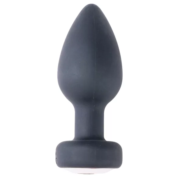 Desirel Easy Obsidian - vibrador anal recarregável controle remoto preto