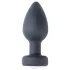 Desirel Easy Obsidian - vibrador anal recarregável controle remoto preto