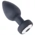 Desirel Easy Obsidian - vibrador anal recarregável controle remoto preto