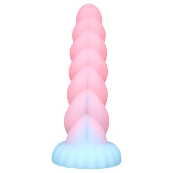 OgazR - dildo unicórnio luminoso - 22cm - multicolorido