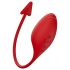 Funny Me - vibrador bullet com plug anal estimulador - silicone vermelho
