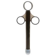 Aplicador de lubrificante tipo seringa - preto