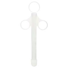 Aplicador de lubrificante tipo seringa - branco