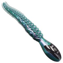 Monster Fuck - vibrador com tentáculos - silicone verde