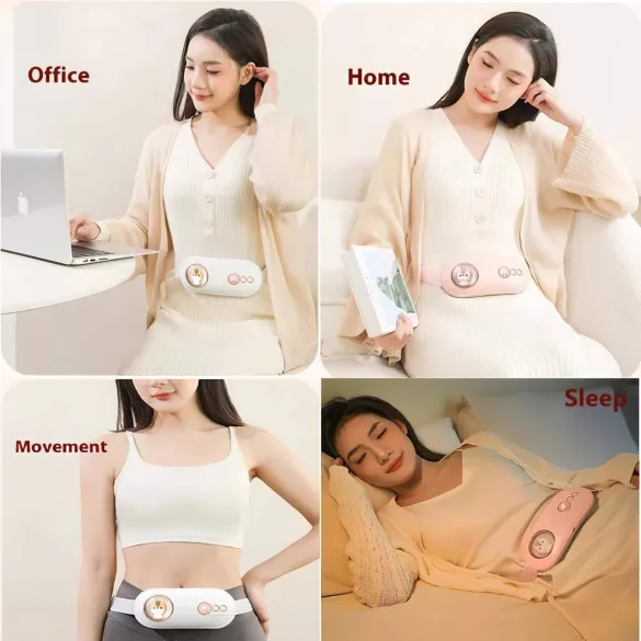 HappyPet Comfort - massageador menstrual em forma de cinto - branco