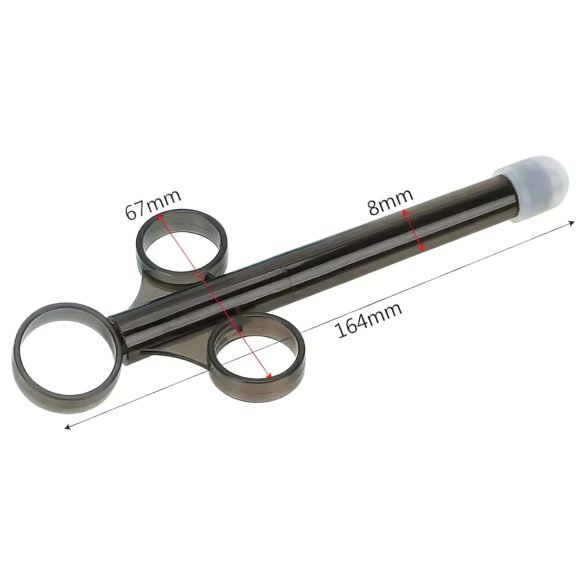 Aplicador de lubrificante - seringa - azul