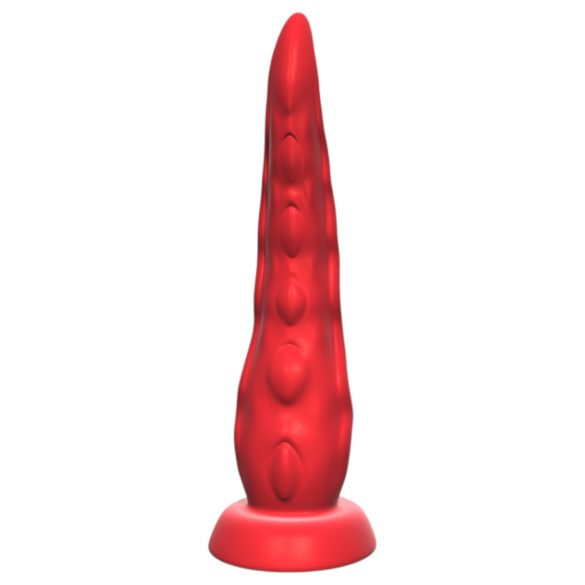 Vibrador Tentáculo com Ventosas e Controle Remoto (vermelho)
