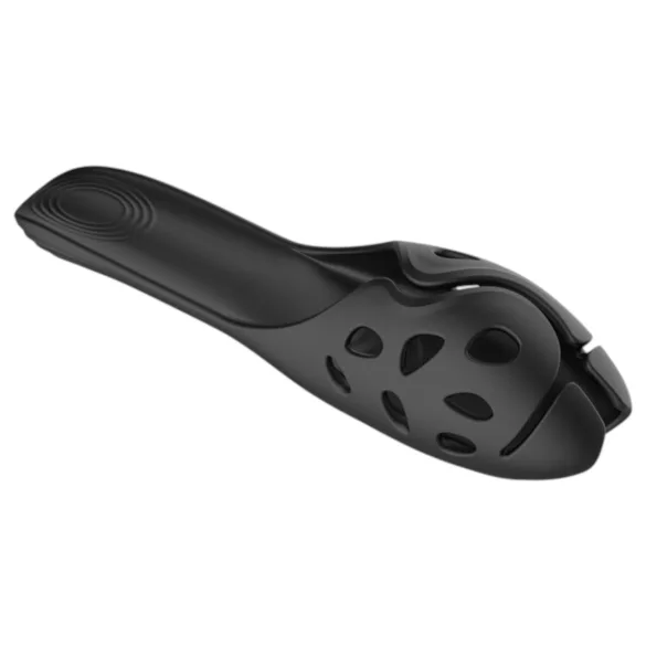 Biu-Biu - vibrador peniano - estímulo potente - silicone preto