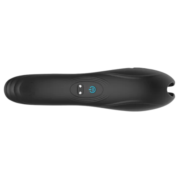 Biu-Biu - vibrador peniano - estímulo potente - silicone preto