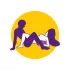 Desirel Magic Pillow - almofada sexual em forma de coração (vermelha)