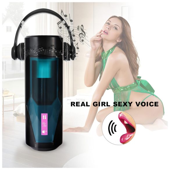 Lonely - masturbador masculino com movimento e som - preto