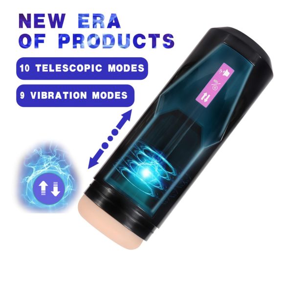 Lonely - masturbador masculino com movimento e som - preto