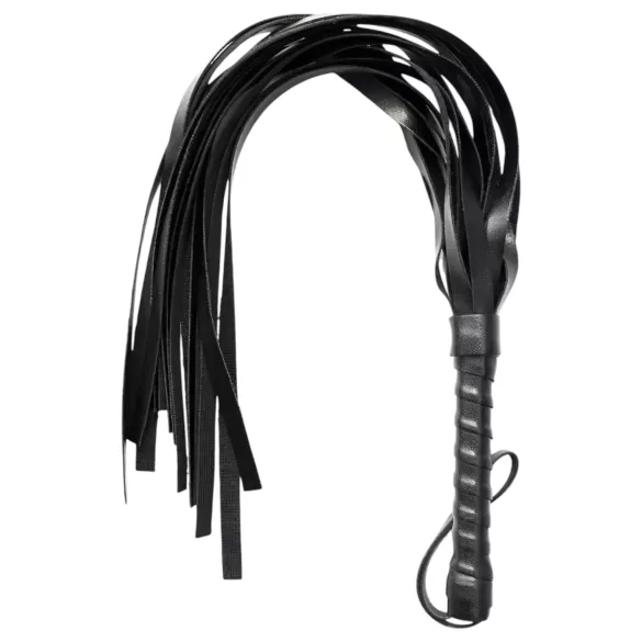 Sunfo - chicote couro sintético - preto
