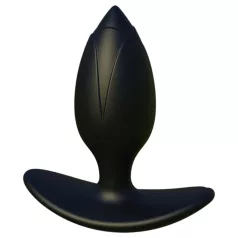   Kangvo - plug anal insuflável magnético com bola rolante (preto)