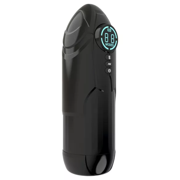 Mroow - masturbador automático com função de extensão e vibração (preto)