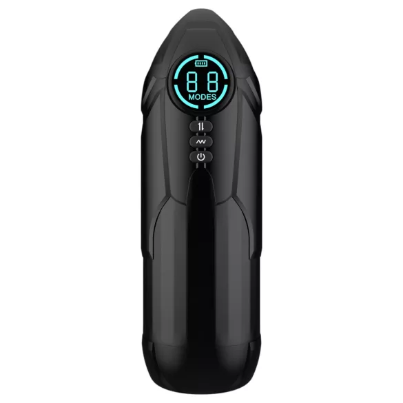 Mroow - masturbador automático com função de extensão e vibração (preto)