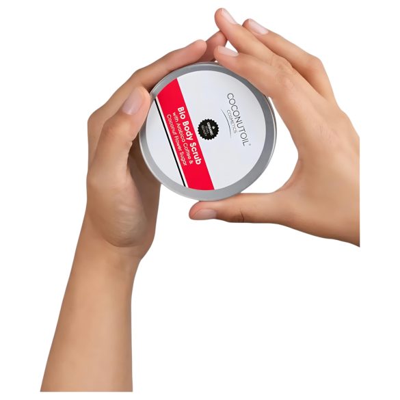 Coconutoil - Esfoliante corporal café e açúcar flor de coco 100ml