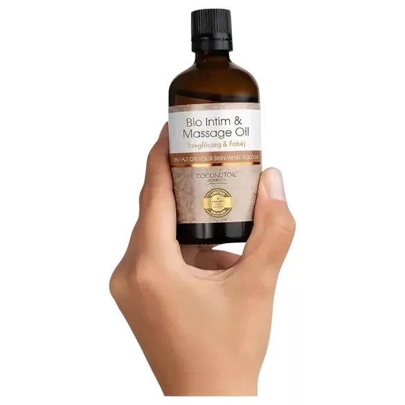 Coconutoil - óleo íntimo e de massagem bio - cravo e canela - 80ml