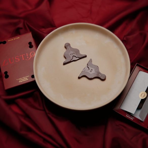 Lustiq Bond Bites - chocolate afrodisíaco com 2 unidades