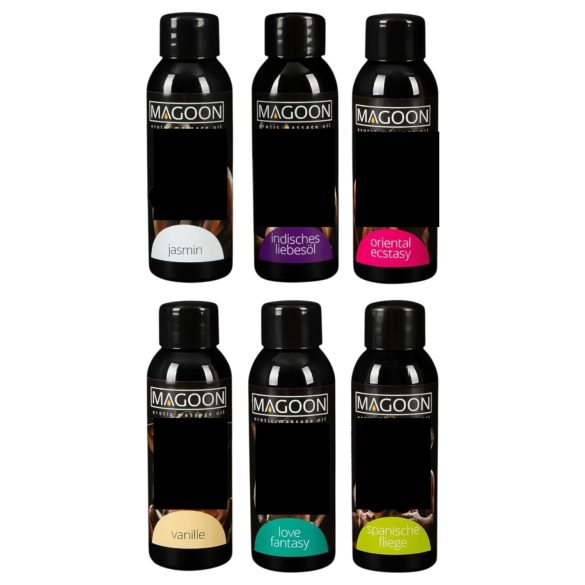 Magoon - kit óleo de massagem - 6x50ml
