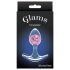NS Novelties - plug anal pequeno transparente - silicone rosa - S