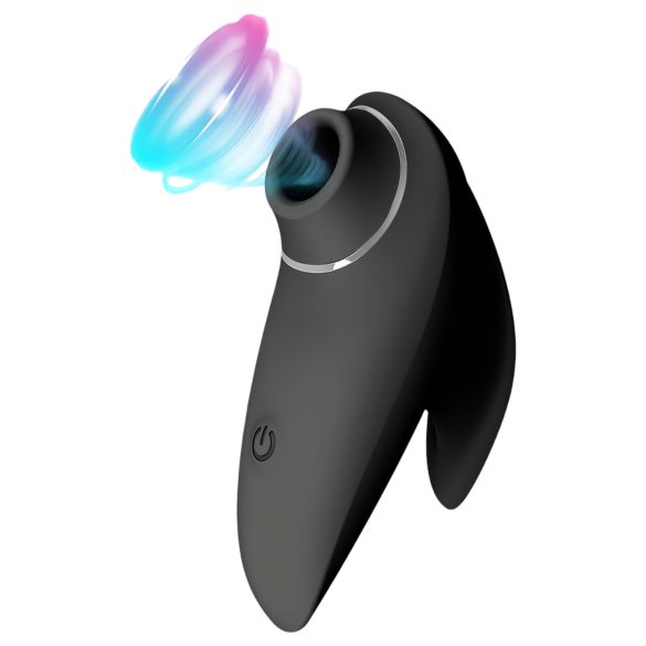 AlvUp - vibrador de sucção clitoriana com ondas de ar - preto