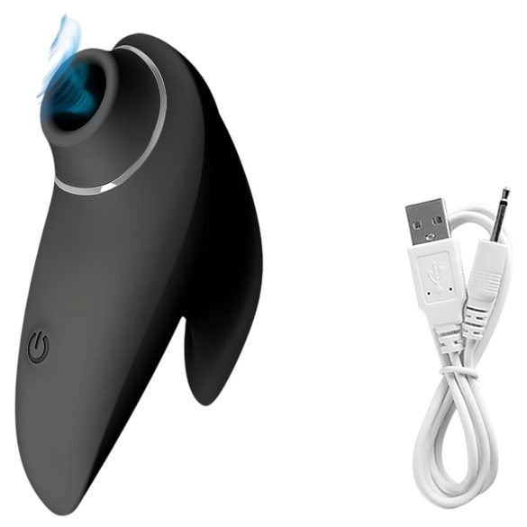AlvUp - vibrador de sucção clitoriana com ondas de ar - preto