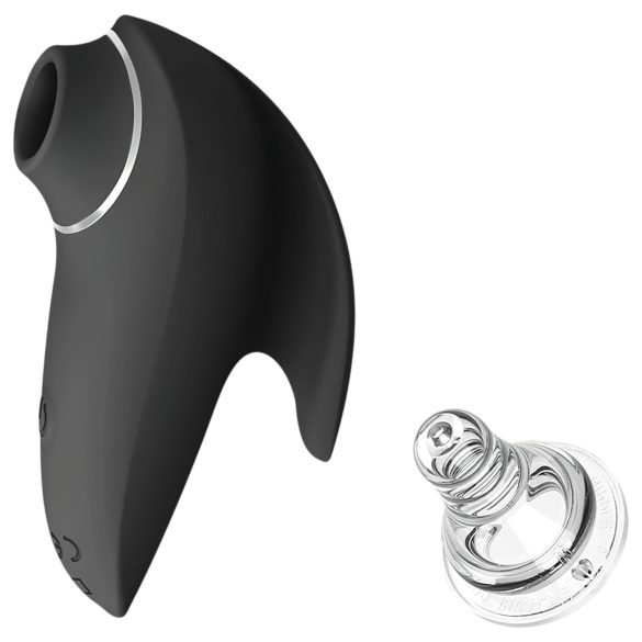 AlvUp - vibrador de sucção clitoriana com ondas de ar - preto