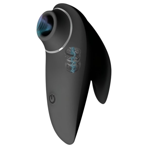 AlvUp - vibrador de sucção clitoriana com ondas de ar - preto