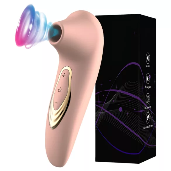 AlvUp - vibrador clitóris sucção a ar - silicone rosa