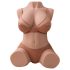 XISE Dania - Masturbador Torso com Função de Empurrão (Natural)