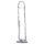 Addiction Crystal - dildo com ventosa - transparente - 20cm