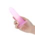 Addiction Coctails - dildo com ventosa - silicone rosa