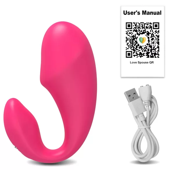 AlvUp - ovo vibratório - estimulação discreta - silicone rosa