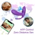 AlvUp - Vibrador vestível controlado por app (roxo)